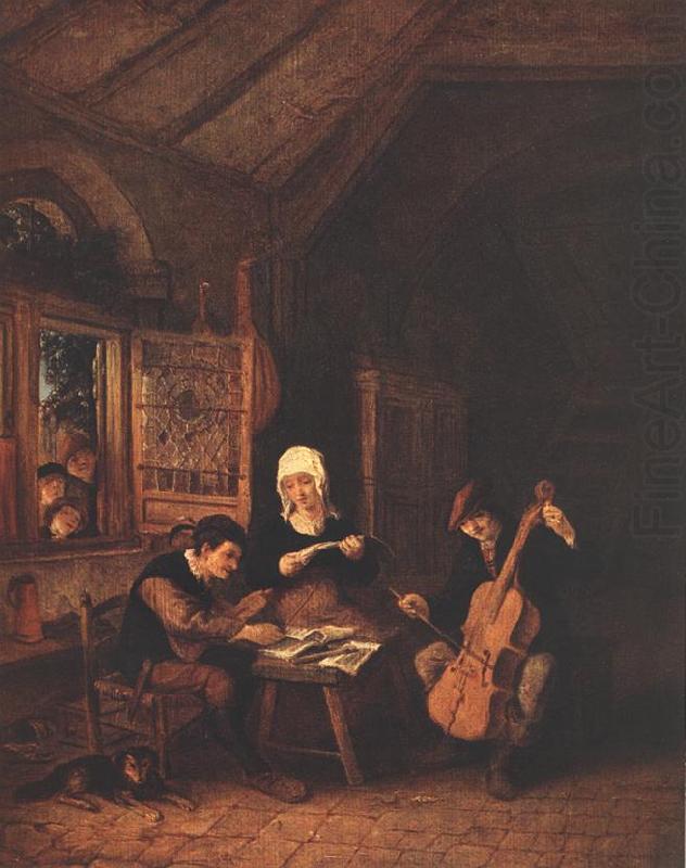 OSTADE, Adriaen Jansz. van Village Musicians  a china oil painting image